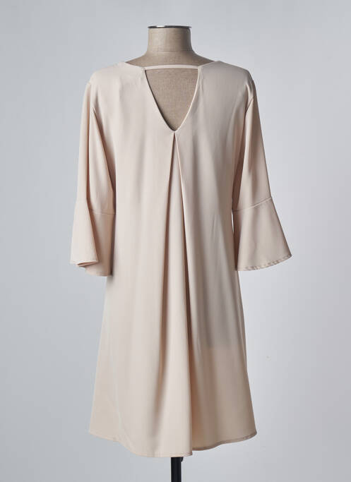 Robe courte beige INFINITIF pour femme
