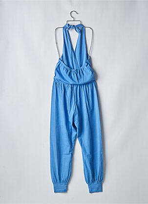 Salopette fines bretelles fines bretelles bleu SANFASON femme