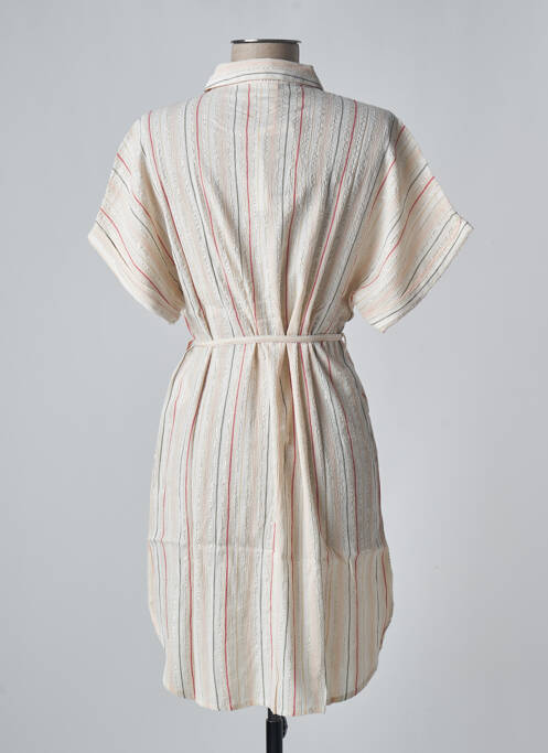 Robe courte beige VILA pour femme