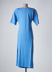 Robe longue bleu SANFASON pour femme seconde vue