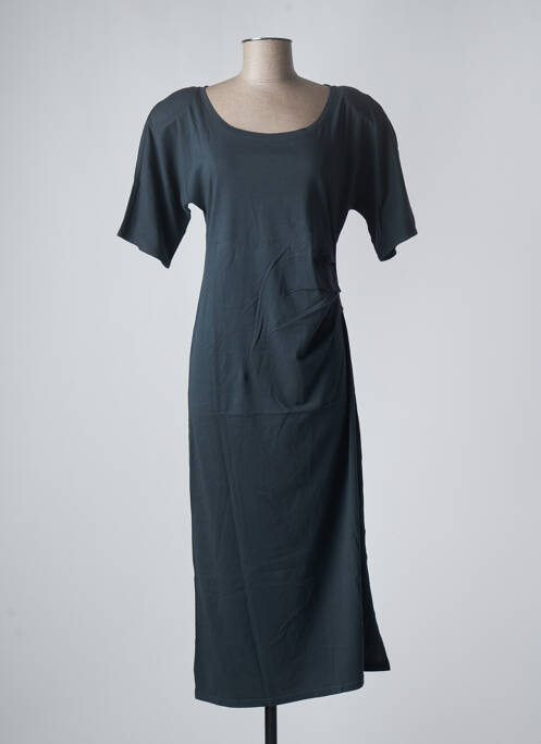 Robe longue gris SANFASON pour femme