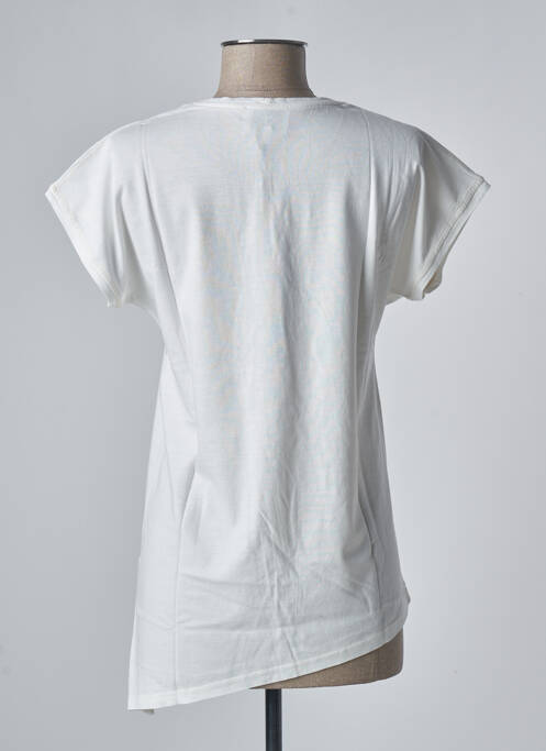 Top blanc SANFASON pour femme
