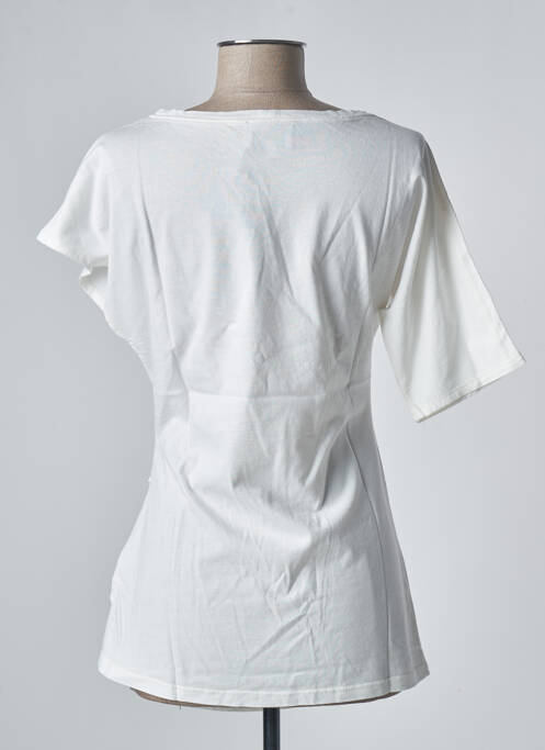 T-shirt blanc SANFASON pour femme