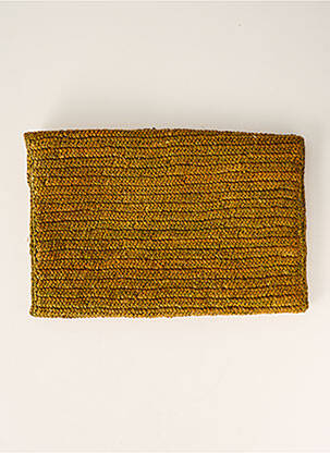 Pochette doublure jaune ESTELLON femme