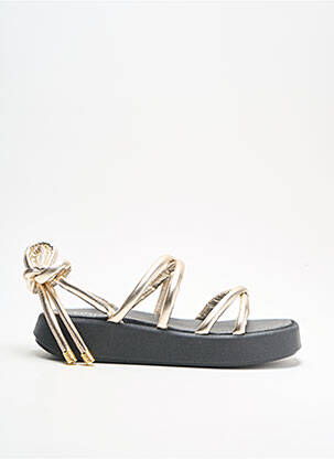 Sandales/nu pieds talon compensé talon de 4 à 6cm beige URBAN femme