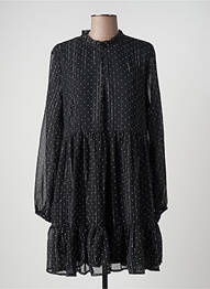 Robe courte coupe évasée manches longues noir JDY femme