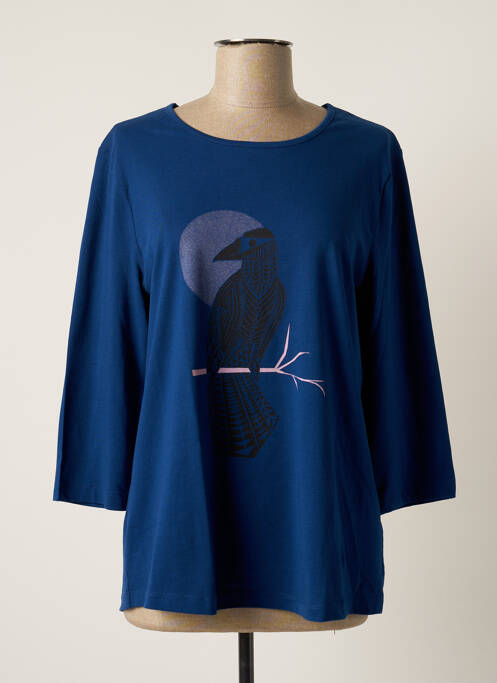 T-shirt bleu CISO pour femme