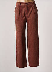 Pantalon large marron HALOGENE pour femme seconde vue