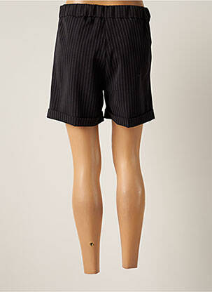 Short finition revers taille normale noir EMA BLUE'S femme