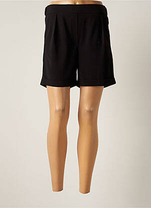 Short finition revers taille normale noir EMA BLUE'S femme