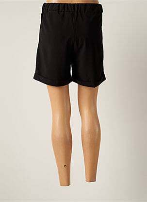 Short finition revers taille normale noir EMA BLUE'S femme
