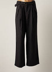 Pantalon large noir LUMINA pour femme seconde vue
