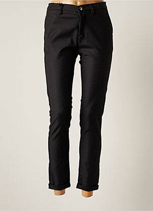 Pantalon slim taille normale taille normale noir IMPAQT femme