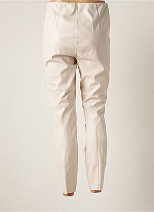 Pantalon slim taille élastique taille normale beige TUZZI femme