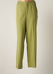 Pantalon droit vert KAFFE pour femme seconde vue