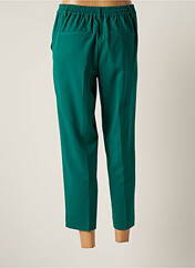 Pantalon droit vert KAFFE pour femme seconde vue
