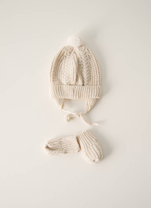 Bonnet beige MAYORAL pour fille