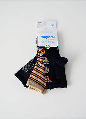 Chaussettes stretch bleu MAYORAL garcon