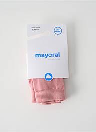 Collants stretch rose MAYORAL fille