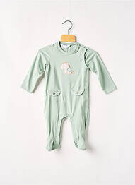 Pyjama fermeture pressionnée à l'entrejambe vert MAYORAL fille