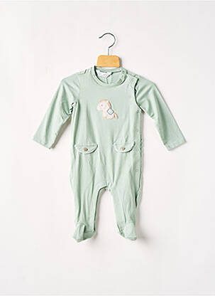 Pyjama fermeture pressionnée à l'entrejambe vert MAYORAL fille