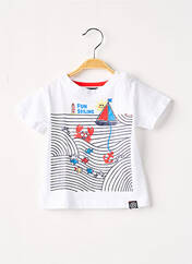 T-shirt blanc MOUSSAILLON pour enfant seconde vue