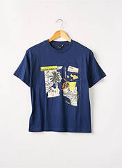 T-shirt bleu NUKUTAVAKE pour garçon seconde vue