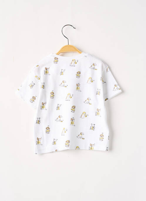T-shirt stretch manches courtes blanc MAYORAL garcon