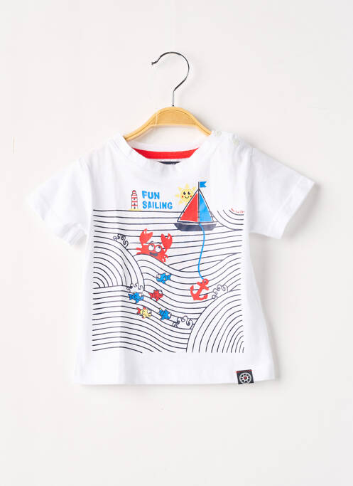 T-shirt blanc MOUSSAILLON pour enfant