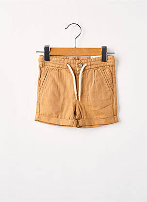 Short poches taille élastique marron MAYORAL enfant