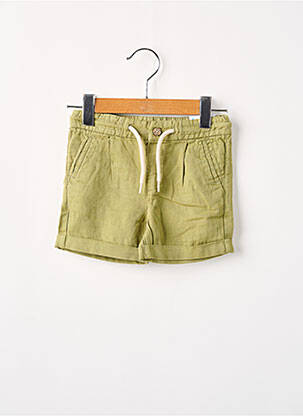 Short poches taille élastique vert MAYORAL enfant