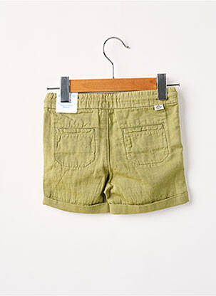 Short poches taille élastique vert MAYORAL enfant
