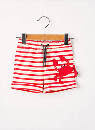 Short poches taille élastique rouge MAYORAL enfant