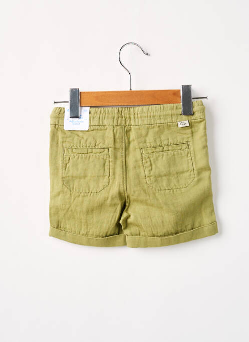 Short poches taille élastique vert MAYORAL enfant