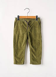 Pantalon chino taille élastique taille élastique vert MAYORAL garcon