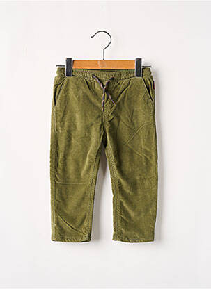 Pantalon chino taille élastique taille élastique vert MAYORAL garcon