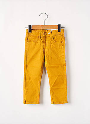 Pantalon slim jaune MAYORAL pour garçon