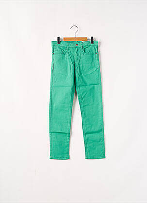 Pantalon slim vert MAYORAL pour garçon