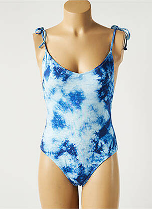 Maillot de bain 1 pièce haut soutien-gorge emboitant haut soutien-gorge emboitant bleu MON PETIT BIKINI femme