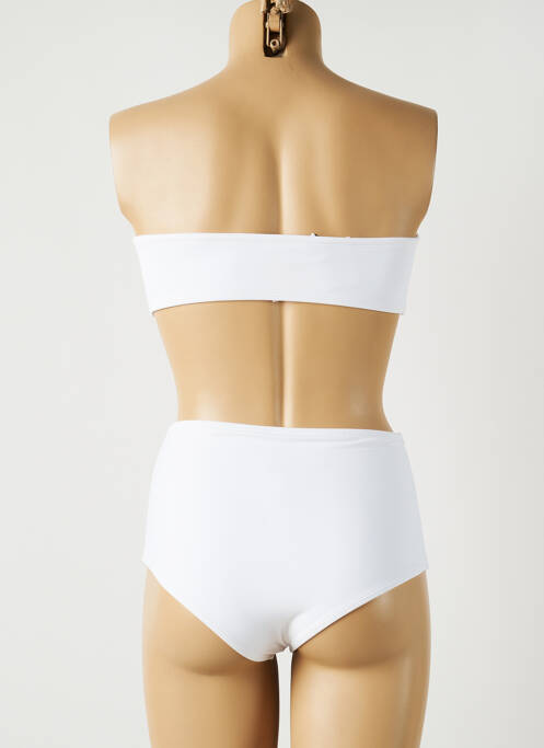Maillot de bain 2 pièces blanc MON PETIT BIKINI pour femme