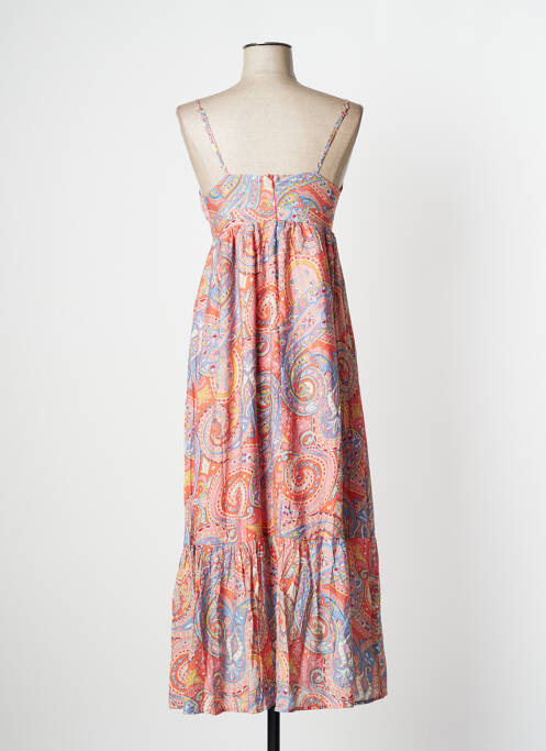 Robe mi-longue orange MOLLY BRACKEN pour femme