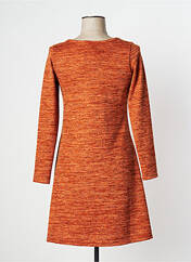 Robe courte orange LINGAM pour femme seconde vue