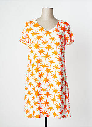 Robe courte orange SURKANA pour femme