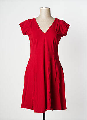 Robe courte rouge KALI YOG pour femme