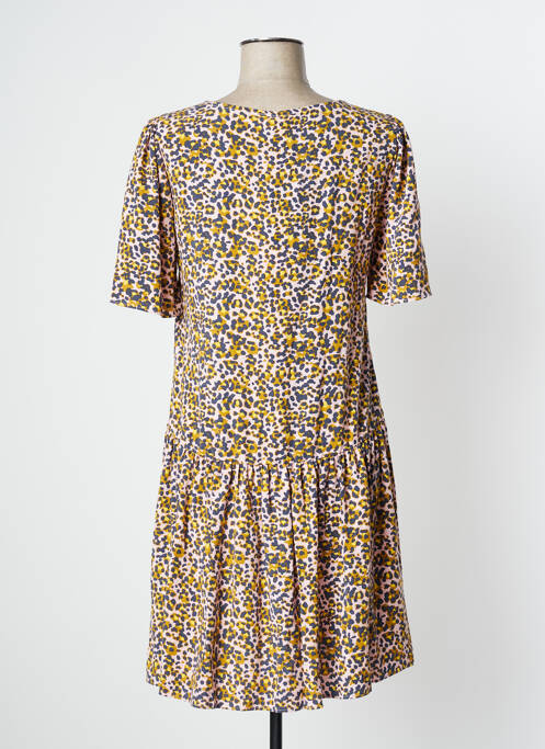 Robe mi-longue rose BLUTSGESCHWISTER pour femme