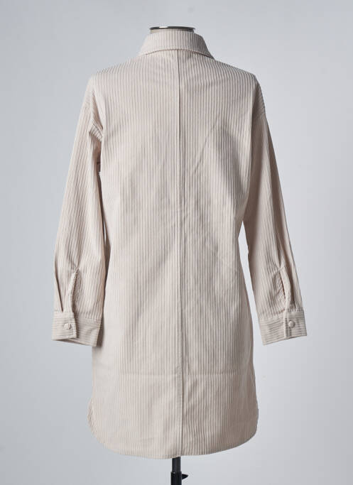 Veste casual beige LES TROPEZIENNES PAR M.BELARBI pour femme
