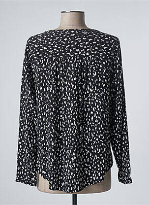 Blouse imprimé fantaisie manches longues noir STREET ONE femme