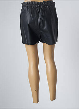 Short tissage simili-cuir taille normale noir MOLLY BRACKEN femme