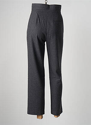 Pantalon droit taille à pinces taille haute gris LES TROPEZIENNES PAR M.BELARBI femme