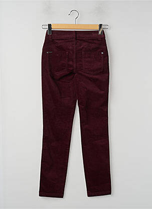 Pantalon slim stretch taille normale rouge STREET ONE femme